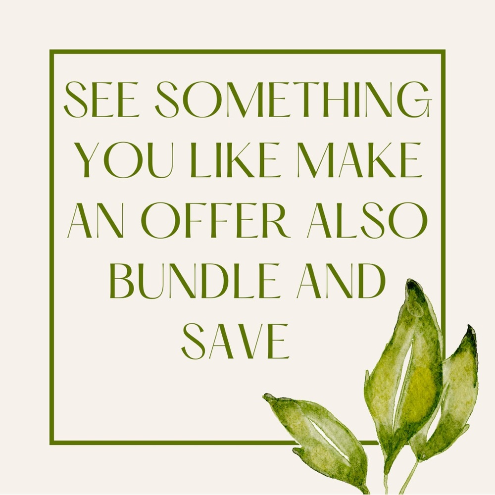 Reasonable offers accepted